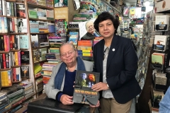 Dr Arjumand Zaidi With Author Ruskin Bond